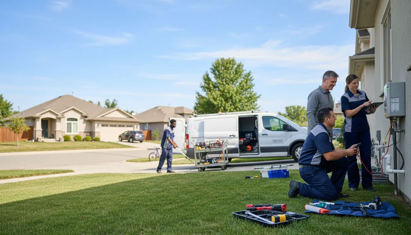 Tankless water heater service in Telford, PA